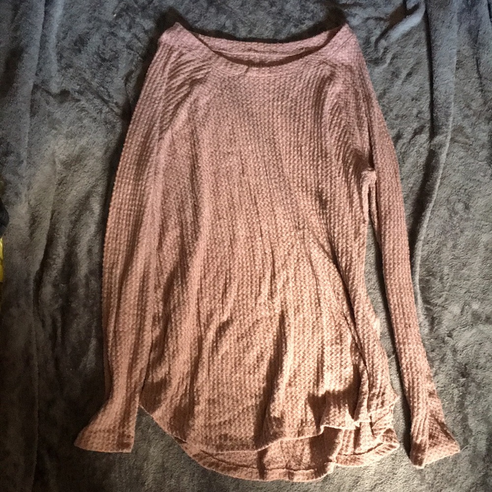 American Eagle Soft N’ Sexy Purple Sweater